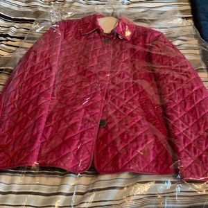 Burberry quilted jacket size M